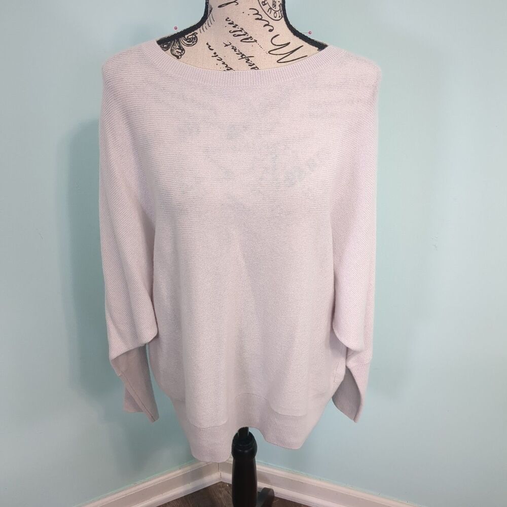 The White Company White Label Sweater Womens medium ALL CASHMERE Comfort Casual